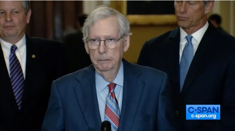 Senate Minority Leader Mitch McConnell to step aside