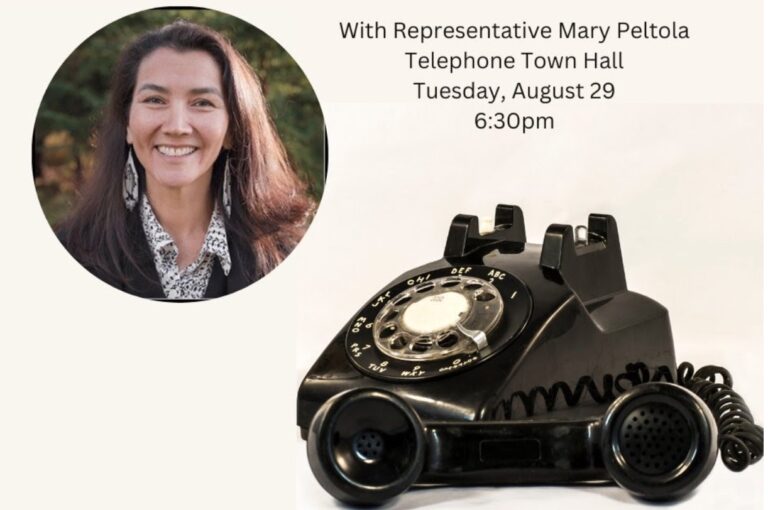 Peltola finally reveals that her town hall is by telephone only