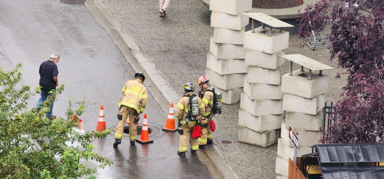 Manhole missing cover in downtown Anchorage after it mysteriously blew