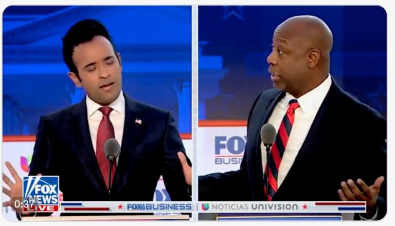 Republican debaters throw slings and arrows, but all prove they have the chops to take on Biden