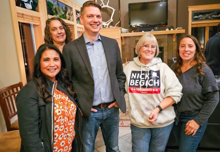 Soldotna reception for Nick Begich for Congress draws over 50