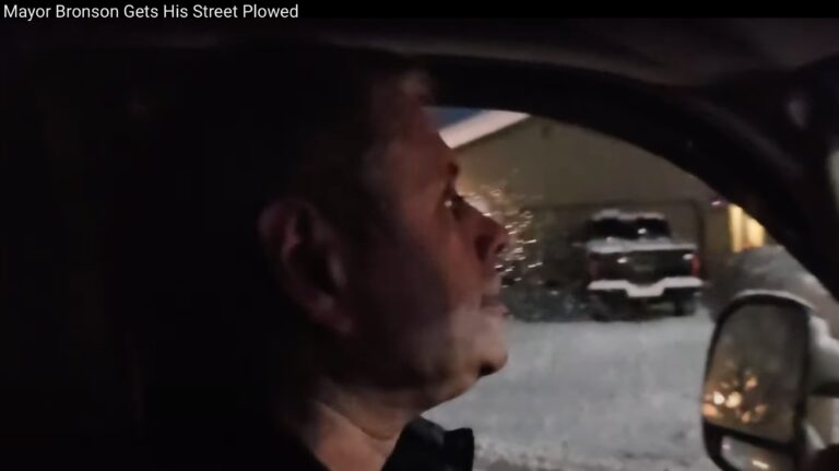 Chris Tuck plows a path into Anchorage mayor’s race — clearing Mayor Bronson’s street