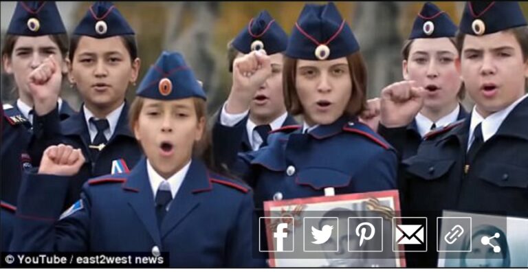 Russian cadets sing their vows to help Putin take Alaska back from United States