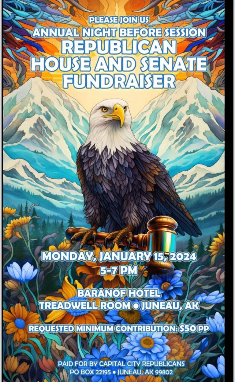 Alaska GOP leaders to gather in Juneau for quarterly meeting