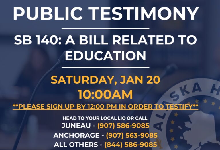 Testimony opportunity: Bill to increase funding for schools subject to public hearing Saturday