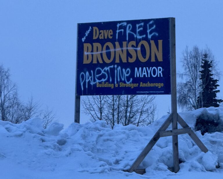Police make arrest in Bronson campaign sign ‘Free Palestine’ vandalism