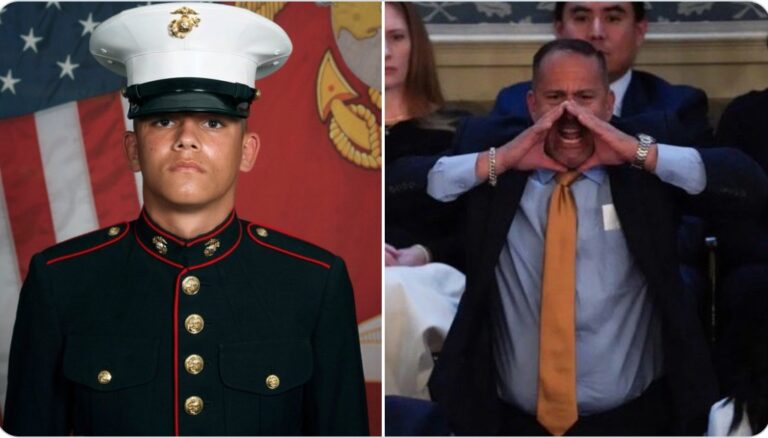 Republicans: Drop the charges against Gold Star father who yelled ‘United States Marines!’ at Biden