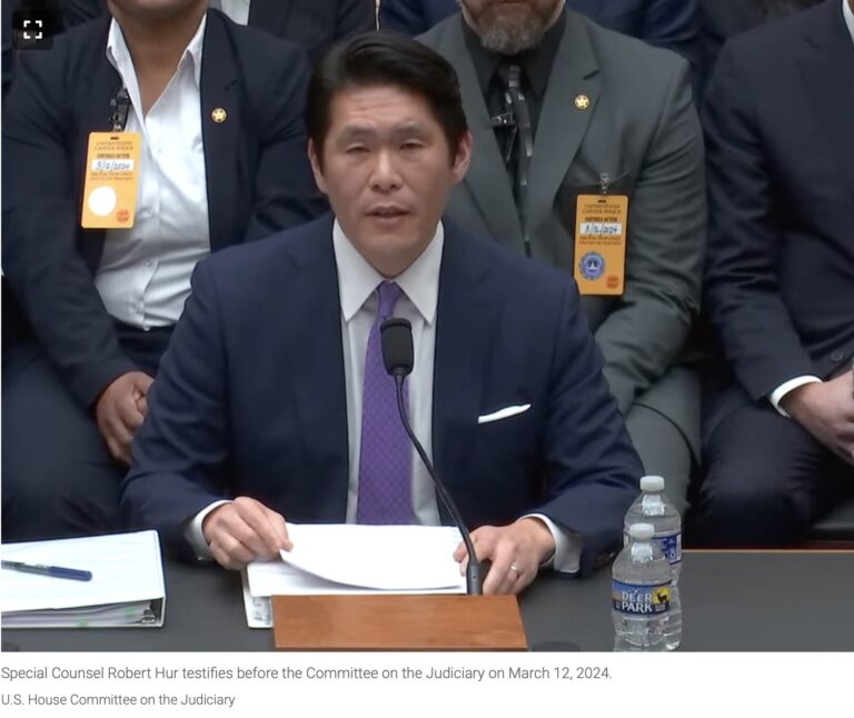 Robert Hur defends report on Biden’s memory, handling of classified documents