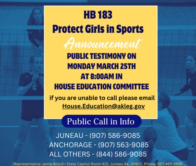 Protecting girls’ sports committee hearing is Monday