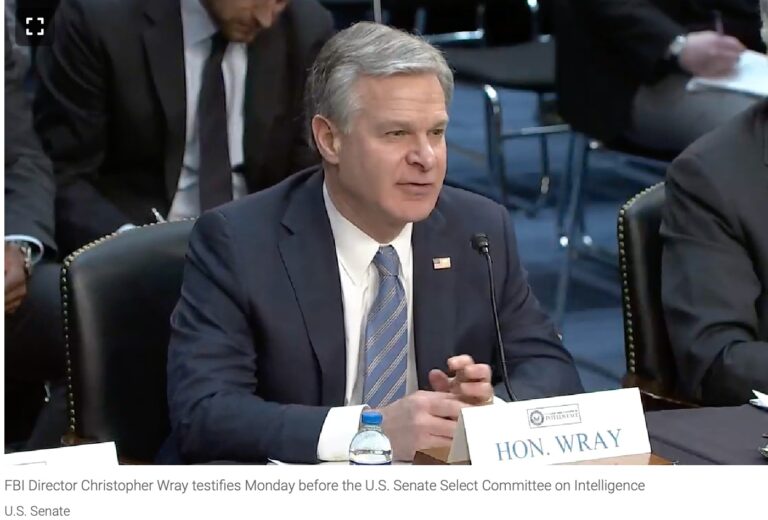 Breaking: F.B.I. Director Wray resigns