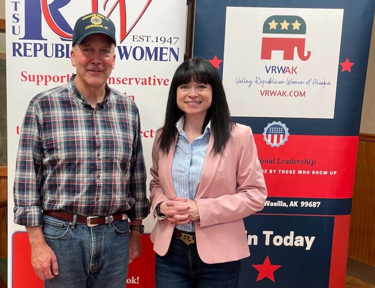 Sullivan, MatSu women Republicans host unity kickoff party with new GOP Chairwoman Carmela Warfield, starring Sen. Dan Sullivan
