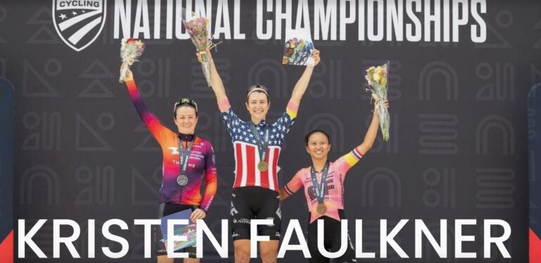 Homer’s Kristen Faulkner makes Olympic cycling’s Pursuit Squad