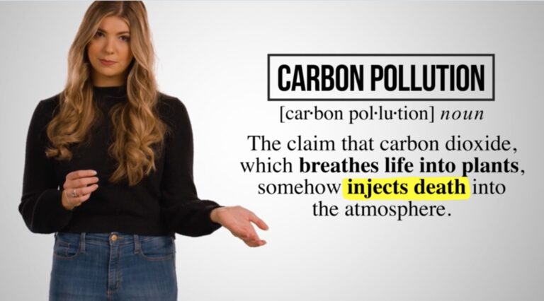 Video: Left’s buzzwords on ‘carbon pollution’ exposed