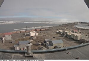 Video: Watch the ice finally break away from the shore at Barrow — America’s northernmost town