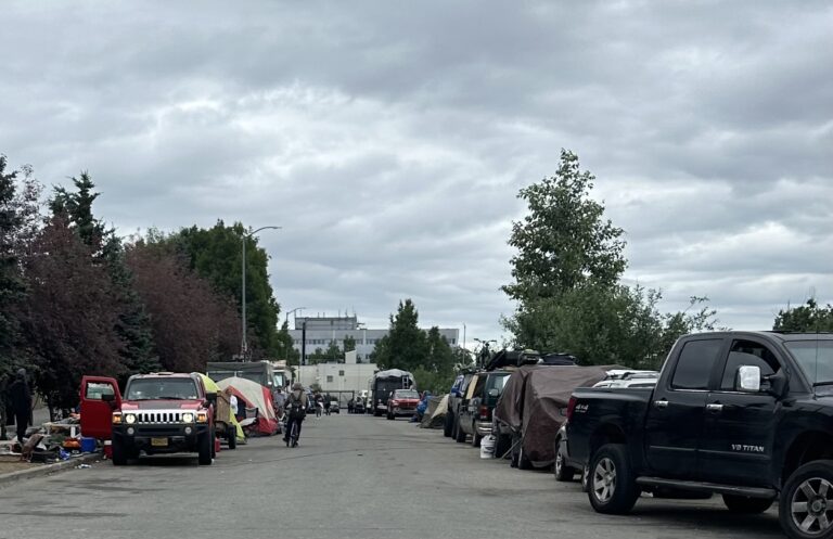 Camp LaFrance: Homeless have taken over entire street in midtown Anchorage