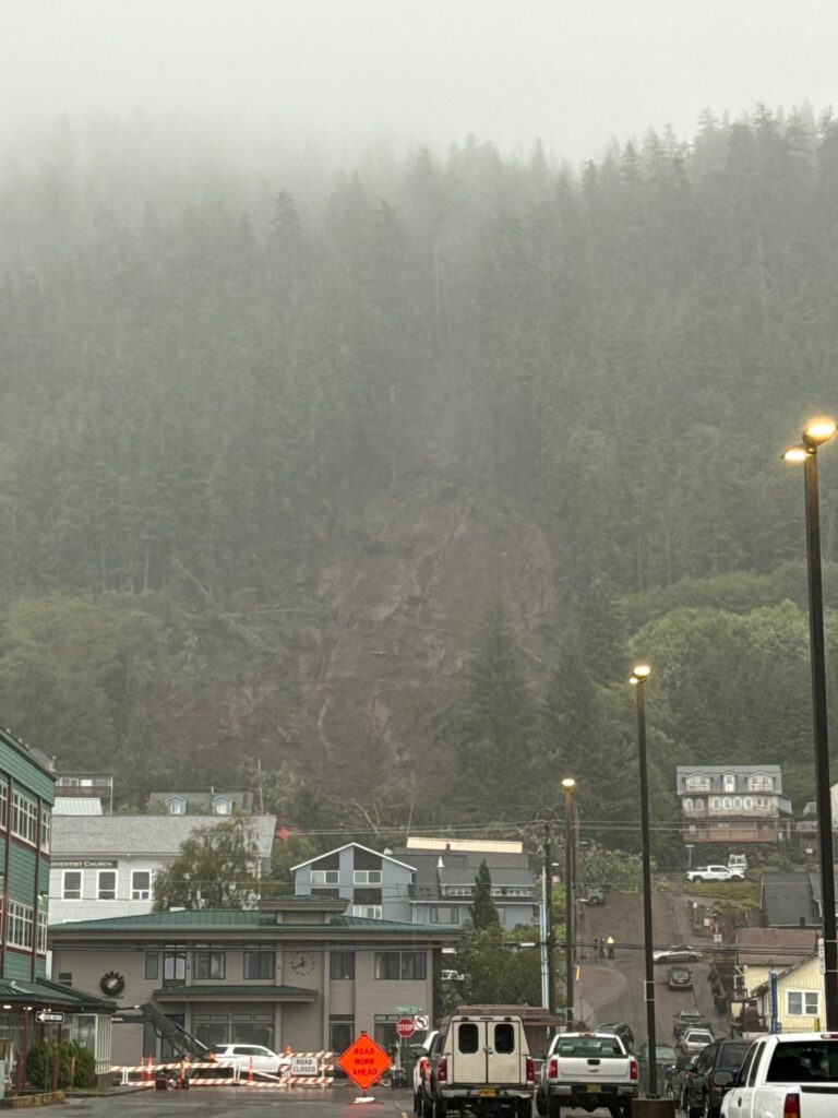 Breaking: Major landslide in Ketchikan