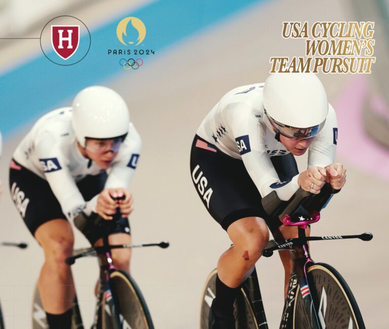 Legend: Kristen Faulkner will silver at least, qualifies for gold medal round today in women’s track cycling