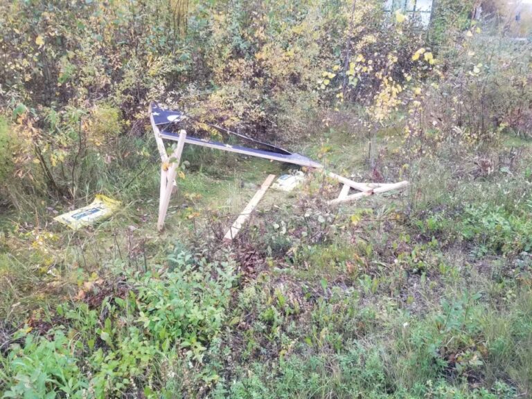 Watch video: Supporters of Democrats are stealing, vandalizing Republican campaign signs in Fairbanks