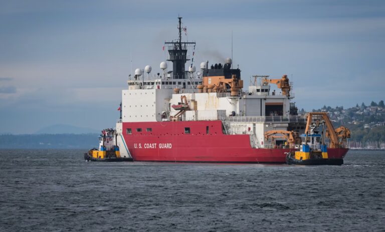 Coast Guard icebreaker Healy heading north to reestablish Arctic presence