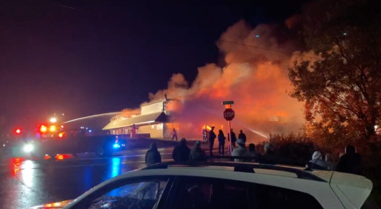 Video: Massive blaze destroyed businesses and apartments in Haines. Here’s how to help