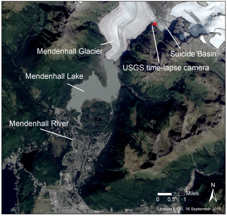 Juneau glacier’s Suicide Basin is refilling, and Weather Service says it may release again