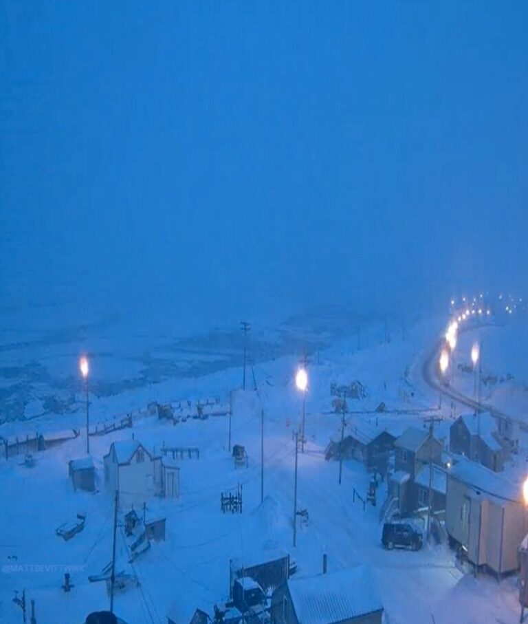 Lights on in Utqiagvik, as sun sets for final time until January 22, 2025