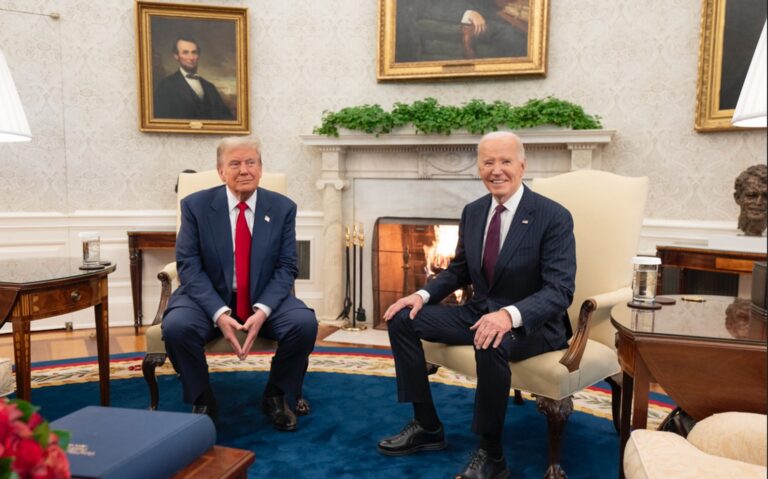 Trump signs MOU with Biden regime for transfer
