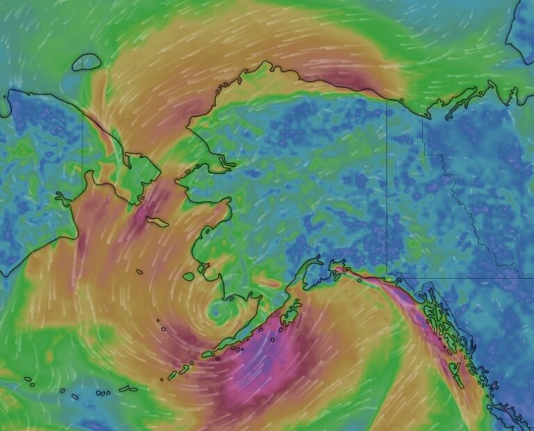 Election Day weather around Alaska