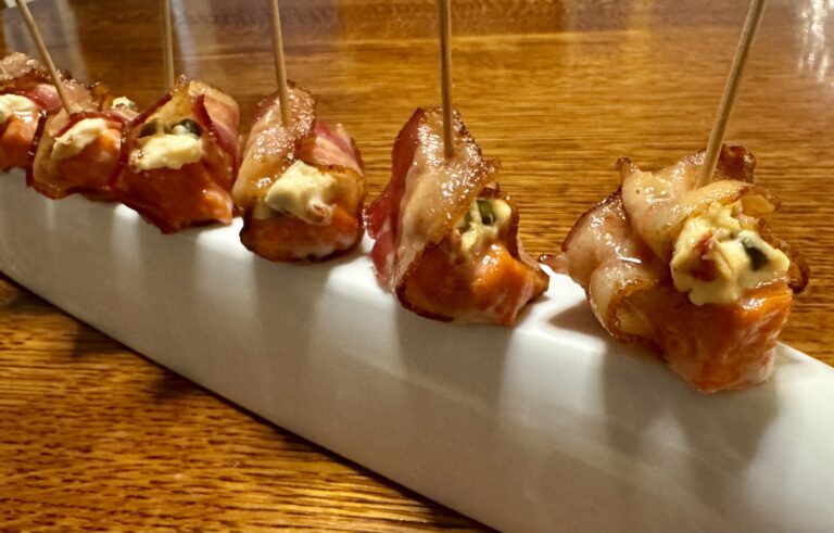 Foodies and foragers: New Year’s bacon-wrapped wild-caught appetizers