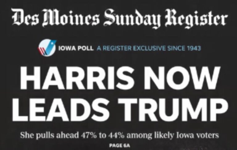 Trump sues top propagandist pollster and newspaper for attempting to swing election