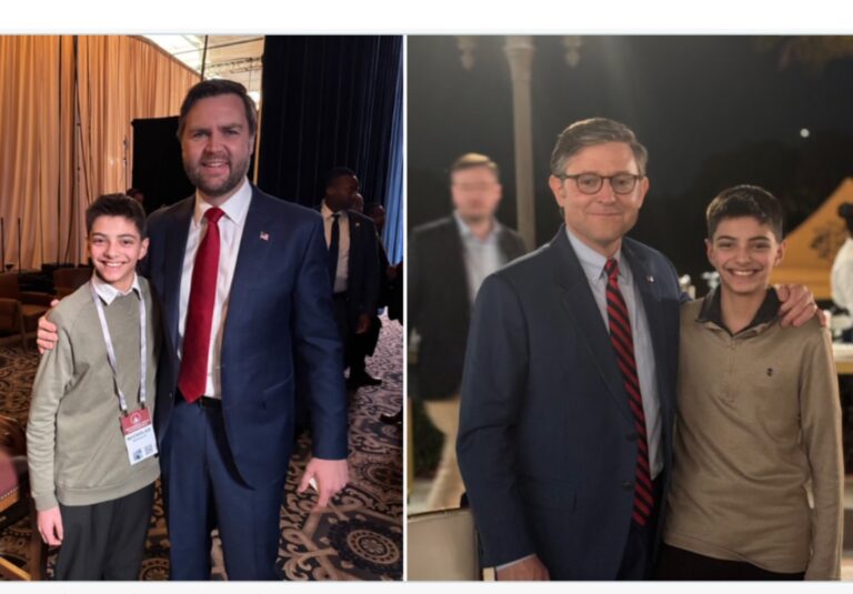 A birthday like no other for a congressman’s son