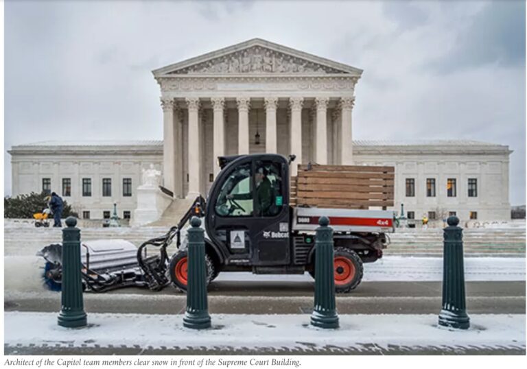 Will winter storm interfere with election certification in nation’s capital?