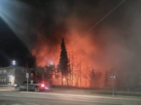 Major fire at hotel site in Spenard - Must Read Alaska