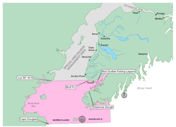 Sweeping order: King salmon sport fishing reductions this summer in ...