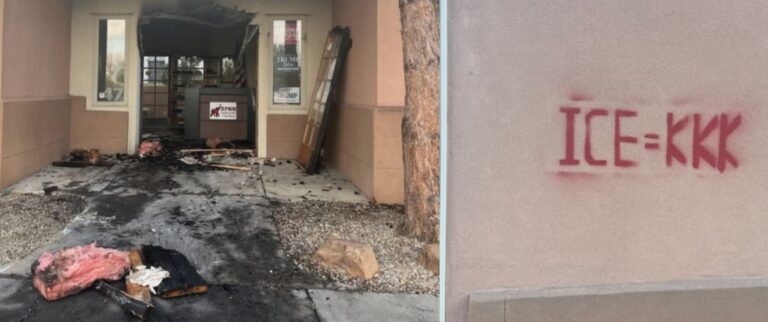 Wild West: New Mexico GOP headquarters attacked by bomb-throwing terrorist