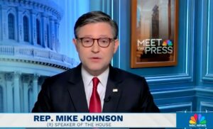 Speaker Johnson sides with Trump, says Zelenskyy must come to the table for peace