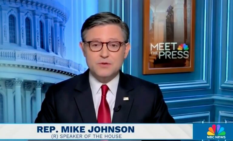 Speaker Johnson sides with Trump, says Zelenskyy must come to the table for peace