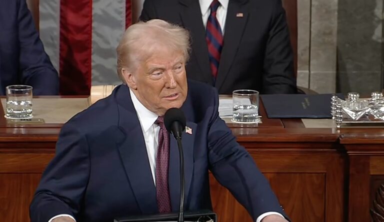 President Trump says ‘Beautiful Alaska’ LNG is priority, as Democrats boo and hiss annual address