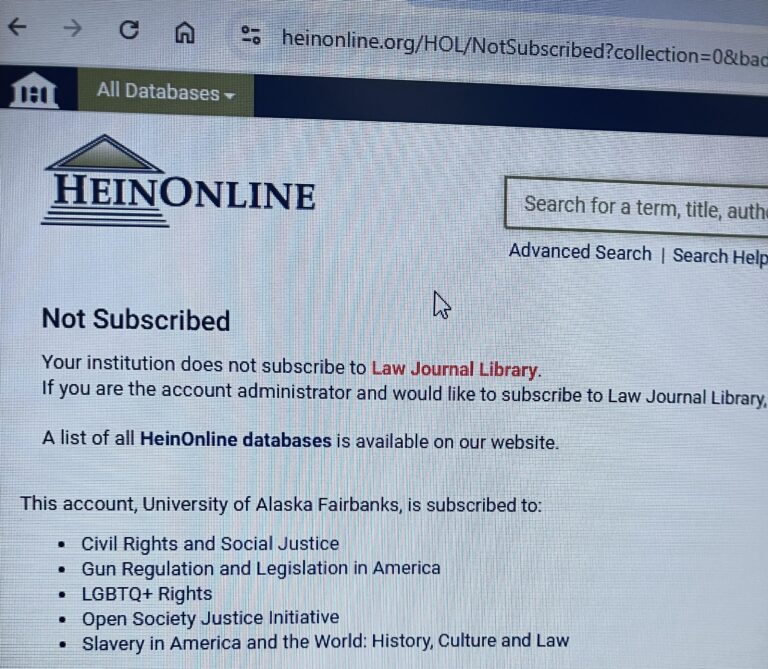 DOGE: University of Alaska Fairbanks subscriptions focus on woke, exclude solid academic subjects