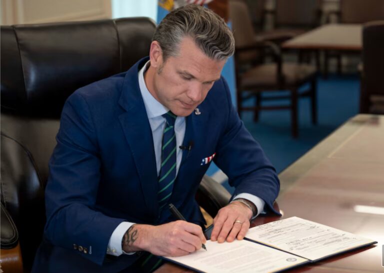 Hegseth memo: Reinstate men and women discharged for refusing Covid shots