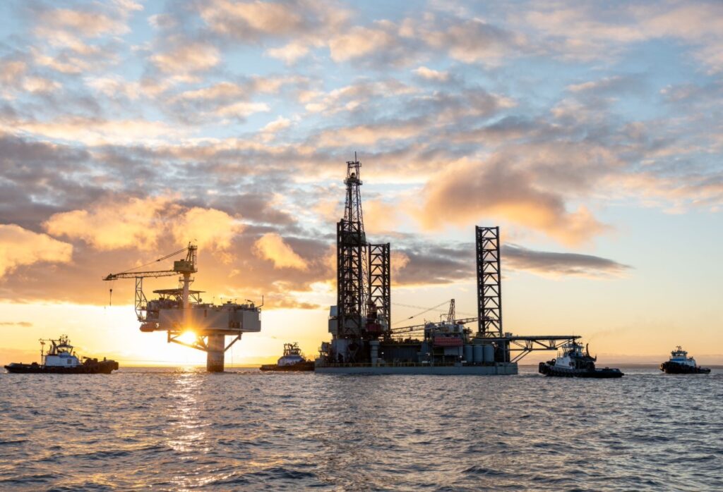 Furie gets jack-up rig into position at Kitchen Lights Unit for ...