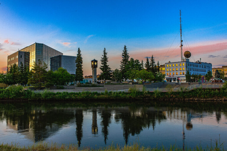 Something stands out in the Fairbanks skyline