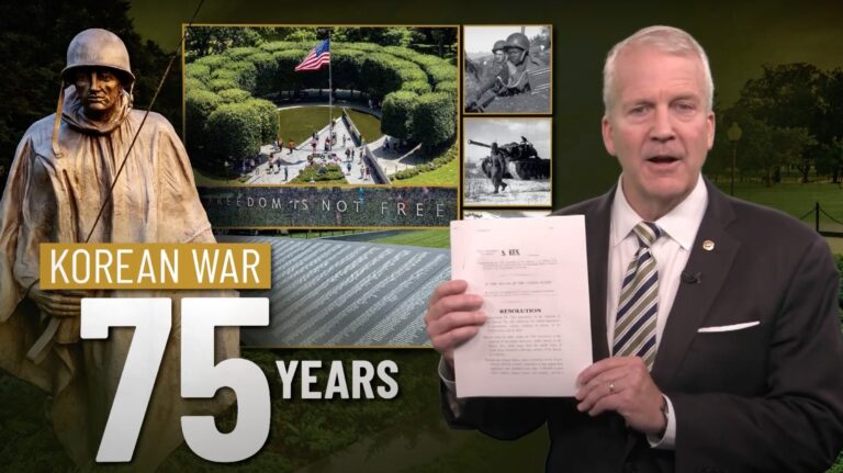 Video: Sullivan leads Senate in honoring Korean War 75th anniversary, veterans who served in ‘Noble War’