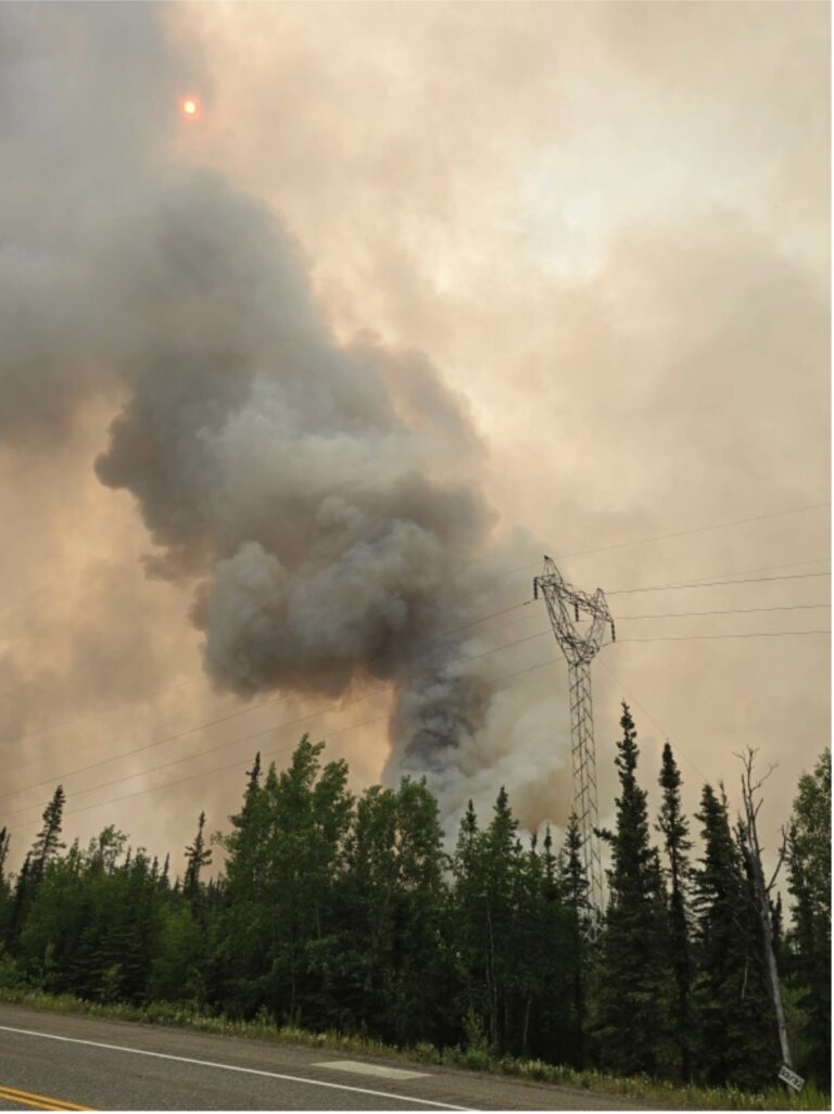 Smoke, shifting winds, evacuations: Interior Alaska fires intensify along Parks Highway