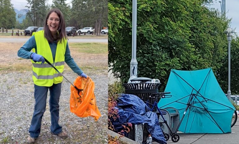Parks-and-Wreck photo tour: LaFrance celebrates Davis Park cleanup, as vagrants relocate downtown
