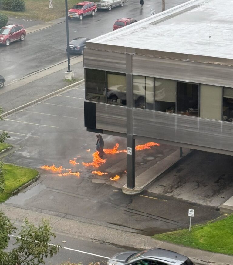 Another work day in Anchorage: Arson edition