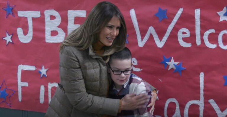 What was in the letter that Melania Trump had hand-delivered to Putin in Alaska — by her husband?