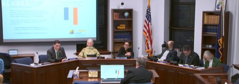 Aleutian Region School District Superintendent Addresses Task Force on Education Funding