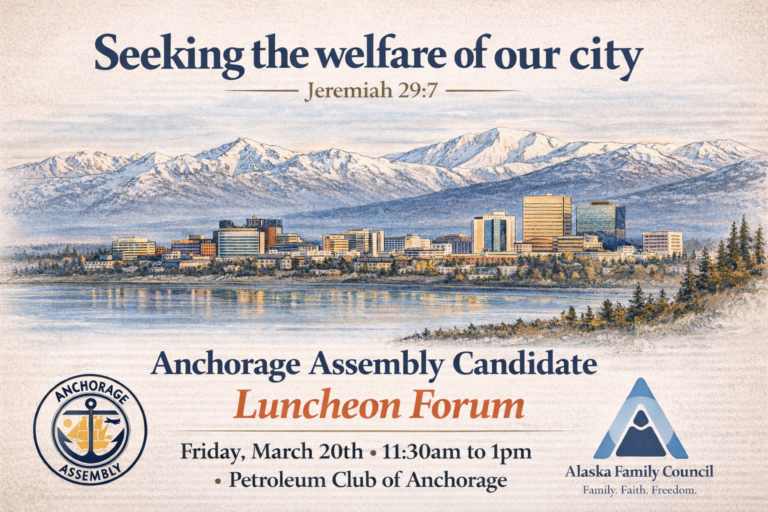 Alaska Family Action Releases 2026 Values Voter Guide