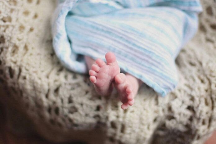 newborn feet